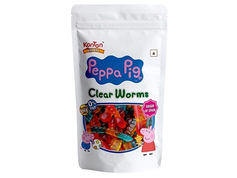 Kantan Clear Worms, 140 g