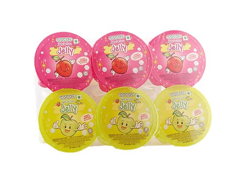 Cocon Konnyaku Jelly - Lychee Fruit & Apple Fruit Flavour, 118 g