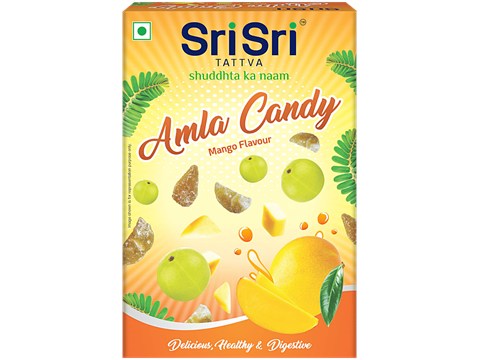 Sri Sri Tattva Amla Candy - Mango Flavour, Delicious, Healthy & Digestive, 400 g