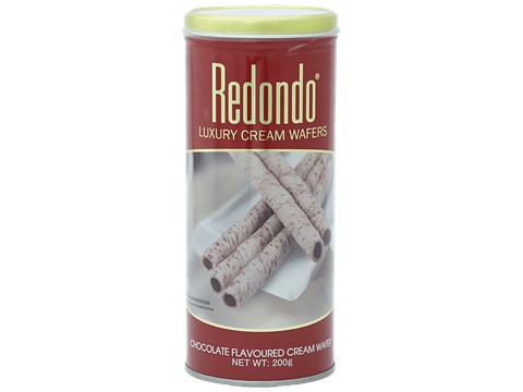 Redondo Wafers - Luxury Cream, Chocolate, 200 g
