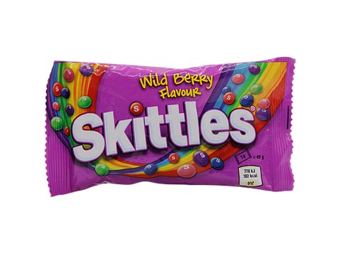 Skittles Candy - Wild Berry Flavour, 45 g