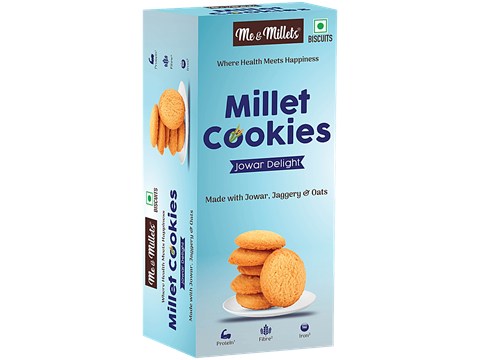 Me & Millets Jowar Delight Millet Cookies, 75 g