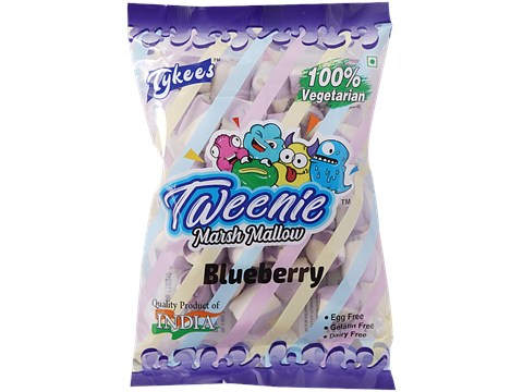 Tykees Tweenie Marshmallow - Blueberry, 50 g