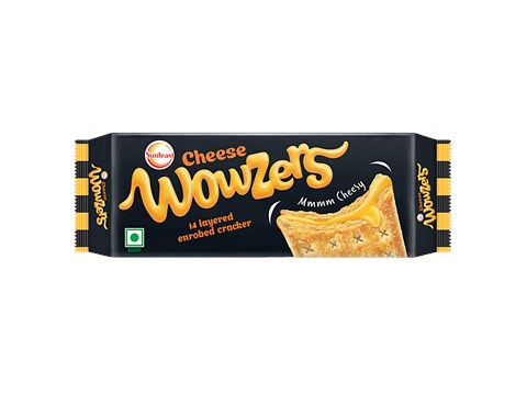 Sunfeast Cheese Wowzers 14 Layered Enrobed Cracker, 128 g