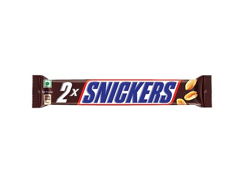 Snickers Duos Peanut Filled Chocolate Bar, 80 g