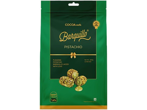Barquillo Pistachio Chocolate, 200 g