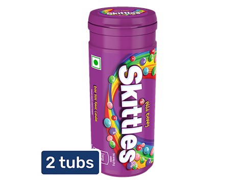 Skittles Wild Berry Bite Size Fruit Candies, 2x28.2 g