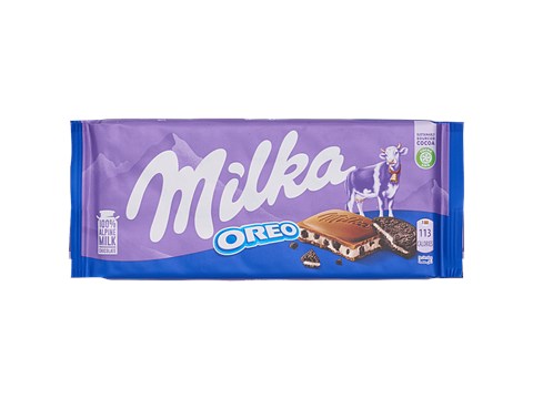Milka Oreo Chocolate, 90 g