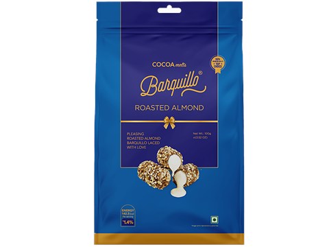 Barquillo Cocoa Melts Roasted Almond Chocolate, 100 g
