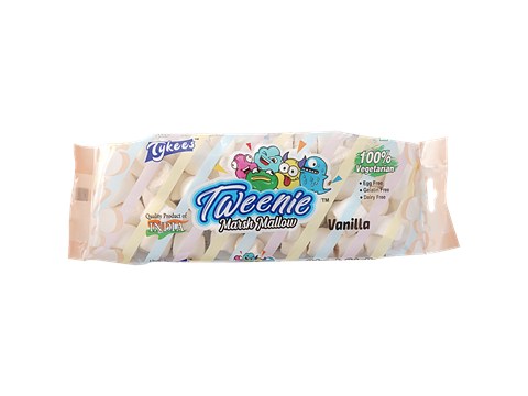 Tykees Tweenie Marshmallow - Vanilla, 120 g