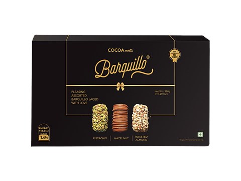 Barquillo Chocolate Gift Pack - Assorted Flavours, 320 g