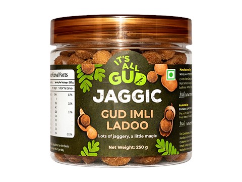 Jaggic Gud Imli Ladoo, 250 g