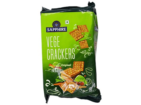 Sapphire  Original Vege Crackers, 350 g