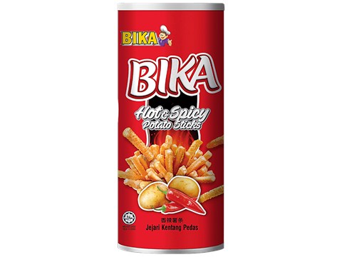 BIKA Hot & Spicy Potato Sticks, 100 g