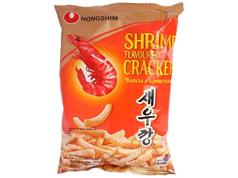 NONGSHIM Cracker - Shrimp Flavoured, 75 g