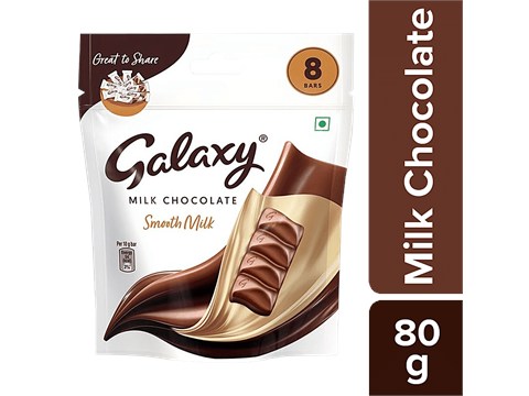 Galaxy Milk Chocolate - Smooth Milk, 80 g