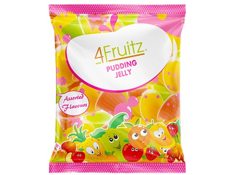 4Fruitz Jelly Pudding - Assorted Flavours, 300 g