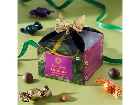 Lindberg Expressions Gift Box - Assorted Chocolate Truffles, 180 g