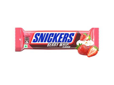 Snickers Berry Whip Flavoured Chocolate Bar, 40 g