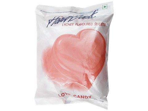 Hart Beat Sweets Love Candy - Lychee Flavoured, 150 g