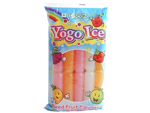 Cocon Yogo Ice - Mixed Fruit Flavoured Milky & Juicy, 450 ml