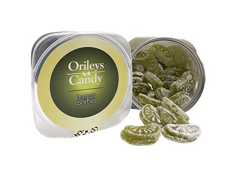 Orileys Lemon Sorbet Candy, 125  g