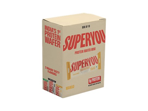Superyou Mango 5g Protein Wafer Mini, 20 g
