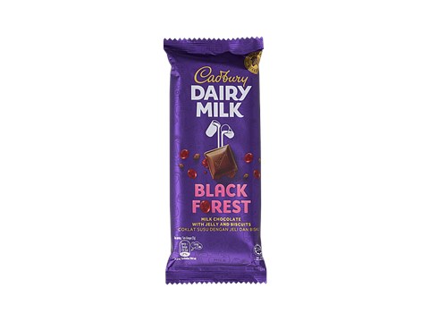 Cadbury Imported Dairy Milk Black Forest - Imported, 130 g