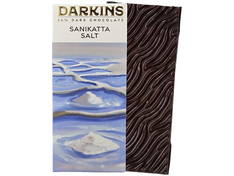 Darkins Artisanal Dark Chocolate - With Sanikatta Salt, Vegan & Gluten-Free, 50