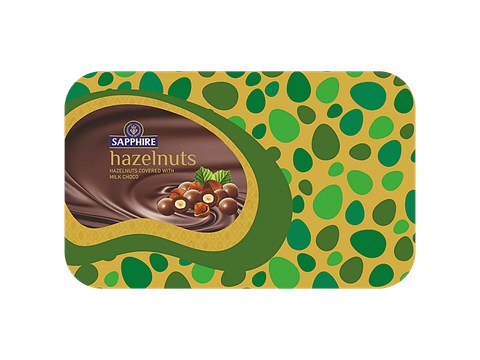 Sapphire  Coated Nuts Hazelnut With Milk Choco, 175 g
