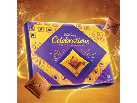 Cadbury Celebrations Premium Selections Assorted Chocolate Gift Pack, 296 g