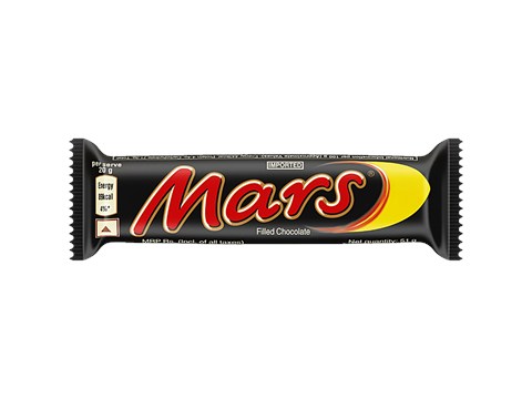 Mars  Premium Chocolate Bar, Rich Fusion of Light Nougat & Smooth Caramel, 51 g