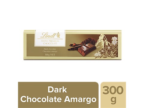 Lindt Swiss Premium Dark Chocolate, 300 g