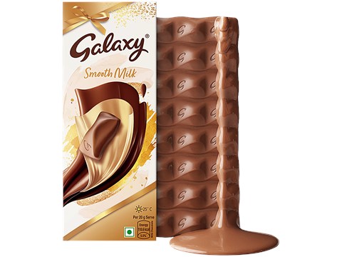 Galaxy Smooth Milk Chocolate Bar For Gifting, 110 g