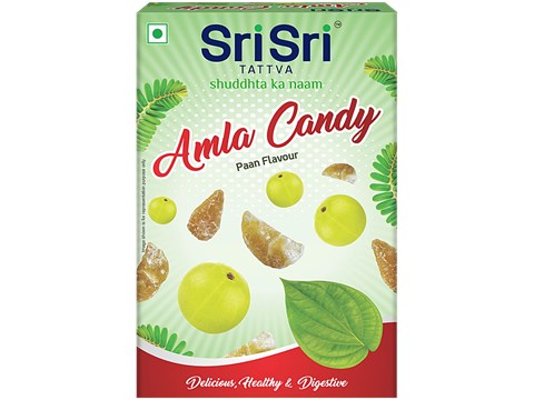 Sri Sri Tattva Amla Candy - Paan Flavour, Delicious, Healthy & Digestive, 400 g