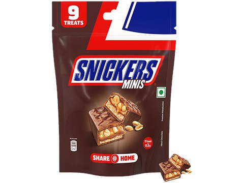 Snickers Minis Chocolate Pack, 103.5 g