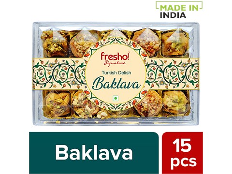 fresho! Signature Turkish Baklava, 15 pcs