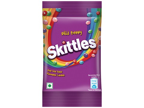 Skittles Wild Berry Bite Size Fruit Flavoured Candies, 29 g