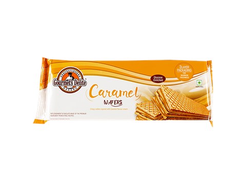Gourmets Delite  Wafers - Milk Caramel, 130 g