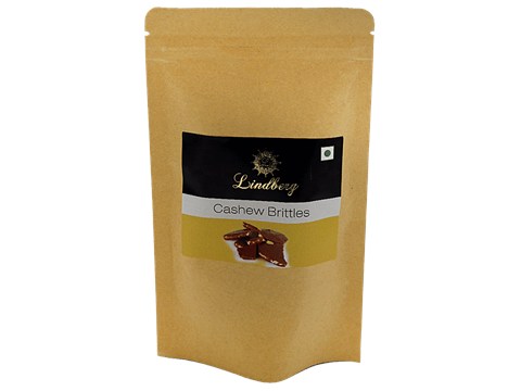 Lindberg Cashew Brittle - With Jaggery, 75 g