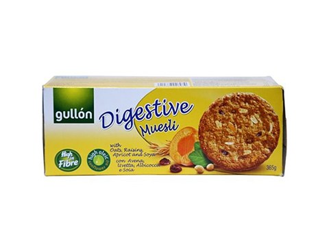 Gullon Digestive Crackers - Muesli, 365 g