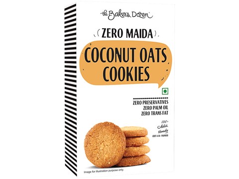 The Baker's Dozen Coconut Oats Cookies, 140 g