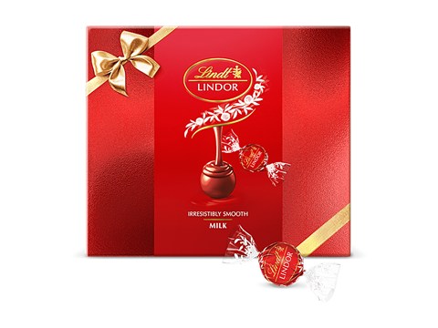 Lindt Lindor Milk Chocolate Gift Box, 75 g