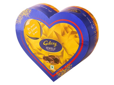 Galaxy Jewels Valentine's Day Assorted Chocolate Pack, 98 g