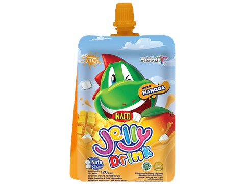 Inaco Mango Jelly Drink, 120 g