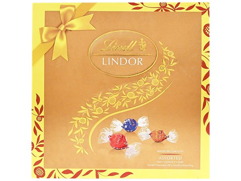 Lindt Lindor Assorted Chocolates - Gift Box, 100 g