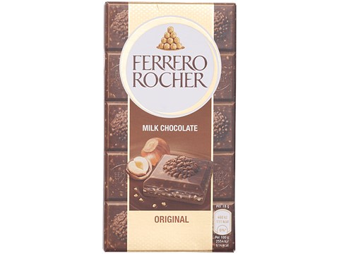 Ferrero Rocher Original Milk Chocolate, 90 g