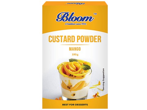 Bloom Cusatrd Powder - Mango, 100 g