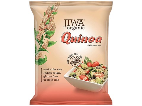 Jiwa Organic Quinoa - Natural & Gluten Free, 500 g