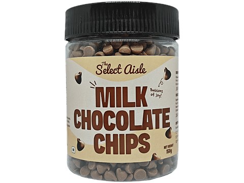 The Select Aisle Milk Chocolate Chips, 150 g